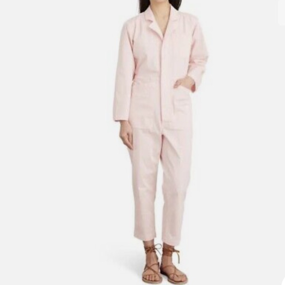 ALEX MILL Standard Jumpsuit Sea Shell Pink XXL NWT
